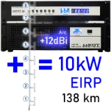 10kW eirp FM transmitter system