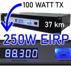 250 watt eirp FM transmitter system