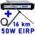 50 watt eirp FM transmitter system